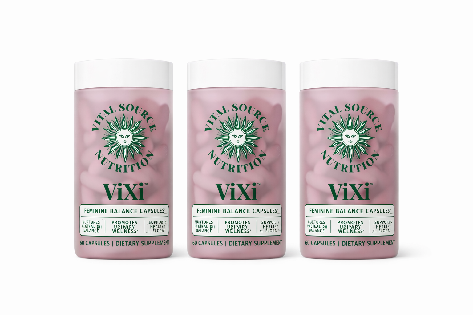 ViXi™ Feminine Balance Capsules Daily Support for Vaginal, Urinary & Flora Balance