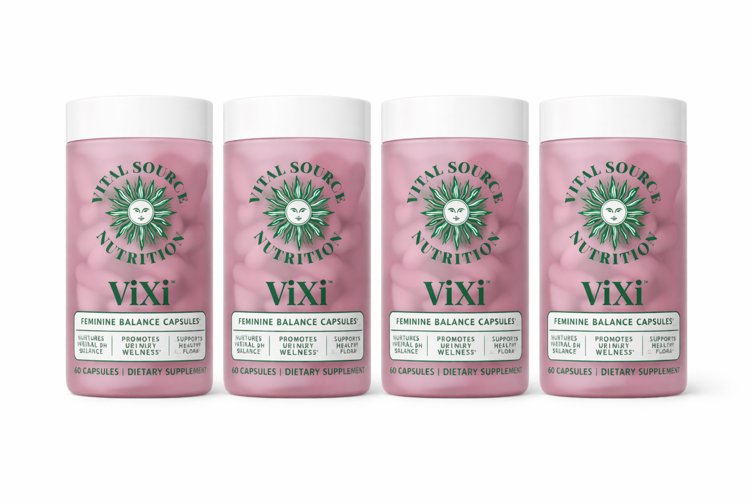 ViXi™ Feminine Balance Capsules Daily Support for Vaginal, Urinary & Flora Balance